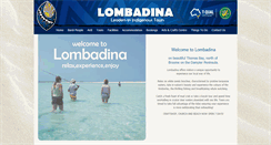 Desktop Screenshot of lombadina.com